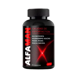 Alfaman — cápsulas para estimular la potencia masculina